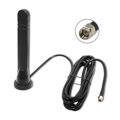 Antena 5G LTE dookólna DUAL | 8 dBi | wewnętrzna Antena 5G LTE dookólna DUAL | 8 dBi | wewnętrzna