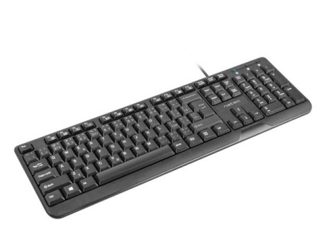 Klawiatura Trout Slim USB CZ/SK 1.8m Czarna Klawiatura Trout Slim USB CZ/SK 1.8m Czarna