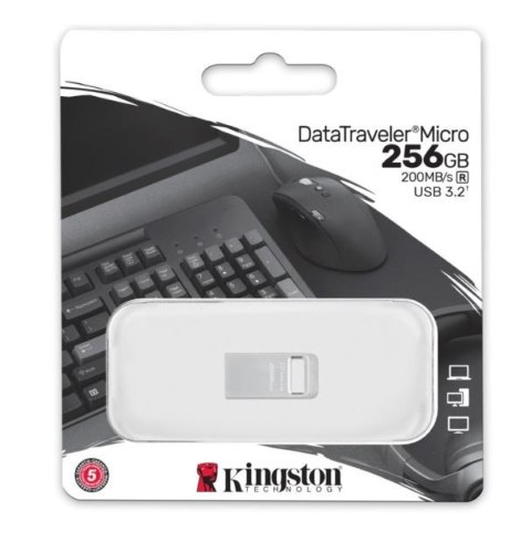 Pendrive Data Traveler Micro G2 256GB USB 3.2 Gen1 Pendrive Data Traveler Micro G2 256GB USB 3.2 Gen1