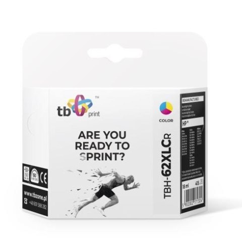 Tusz do HP OfficeJet 5740 TBH-62XLCR CMY refabrykowany Tusz do HP OfficeJet 5740 TBH-62XLCR CMY refabrykowany