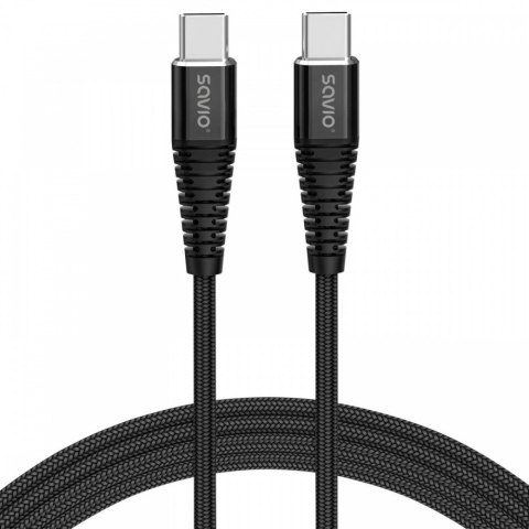 Kabel USB typu C - USB typu C 5A 2m, CL-160 Kabel USB typu C - USB typu C 5A 2m, CL-160