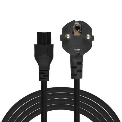 Kabel zasilający koniczynka, 3m, CL-158 Kabel zasilający koniczynka, 3m, CL-158