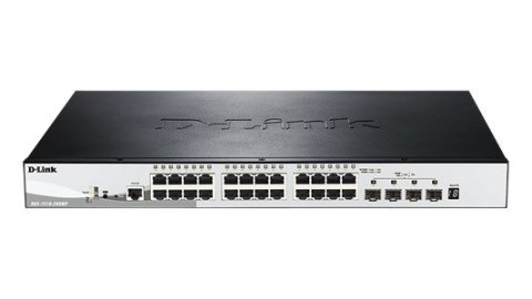Przełącznik DGS-1510-28XMP Switch 24GE PoE+ 4SFP+ Przełącznik DGS-1510-28XMP Switch 24GE PoE+ 4SFP+