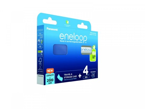 Akumulator Eneloop AA 2000 mAh 4 szt pudełko Akumulator Eneloop AA 2000 mAh 4 szt pudełko