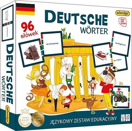 Gra Deutsche Worter - językowy zestaw edukacyjny Gra Deutsche Worter - językowy zestaw edukacyjny