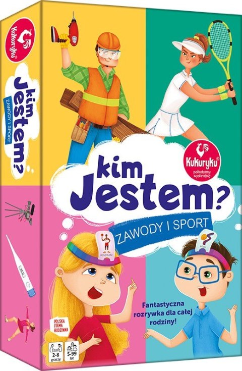 Gra Kim jestem - Zawody i sport Kukuryku Gra Kim jestem - Zawody i sport Kukuryku