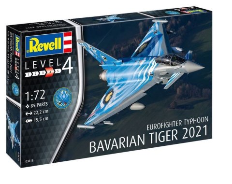 Model plastikowy Eurofighter Typhoon Bavaria 1/72 Model plastikowy Eurofighter Typhoon Bavaria 1/72