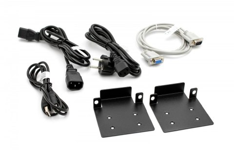 Zasilacz awaryjny UPS Online Rack 19" LCD, 1500VA/1500W, 3x12V/9Ah, 8xC13, USB, RS232, RJ45
