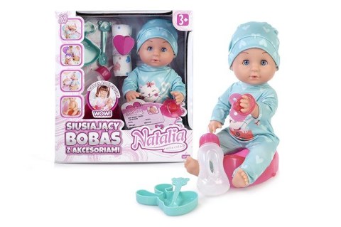 Lalka bobas siusiający 30 cm Edu&Fun Lalka bobas siusiający 30 cm Edu&Fun