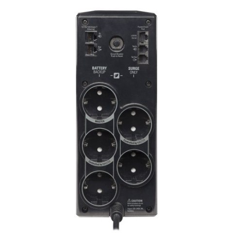 Energooszczędny zasilacz BR900G-GR Pro 900VA, 230V, 5 gniazd CEE 7/7 Schuko, AVR, LCD Energooszczędny zasilacz BR900G-GR Pro 900VA, 230V, 5 gniazd CEE 7/7 Schuko, AVR, LCD
