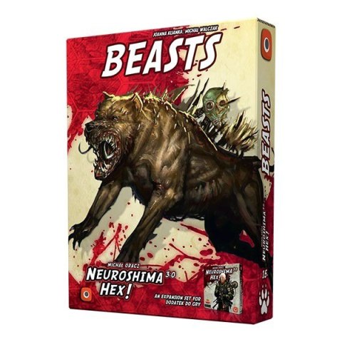 Gra Neuroshima HEX 3.0 Beasts PL/EN Gra Neuroshima HEX 3.0 Beasts PL/EN