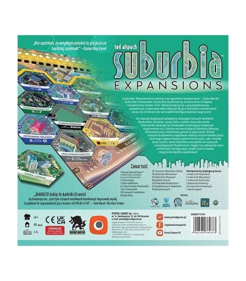Gra Suburbia Rozszerzenie Gra Suburbia Rozszerzenie