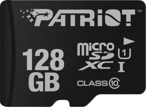 Karta pamięci MicroSDHC PATRIOT 128GB LX Series Karta pamięci MicroSDHC PATRIOT 128GB LX Series