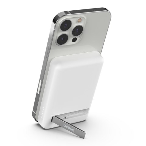 Magnetyczny Power Bank ze standem biały Magnetyczny Power Bank ze standem biały