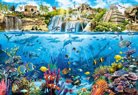 Puzzle 1500 elementów Wyspa piratów - Rafa koralowa Puzzle 1500 elementów Wyspa piratów - Rafa koralowa