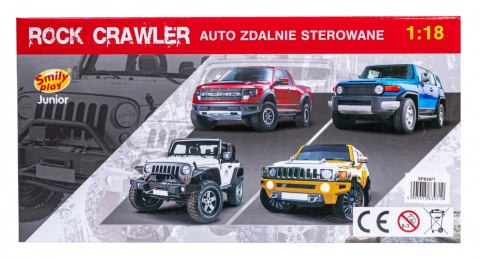 Auto RC rock crawler czerwone Auto RC rock crawler czerwone
