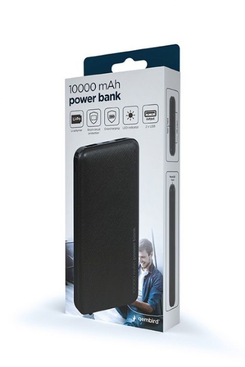 PowerBank 10 000 mAh czarny PowerBank 10 000 mAh czarny