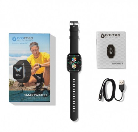 Smartwatch Oro Fit Pro GT Czarny Smartwatch Oro Fit Pro GT Czarny