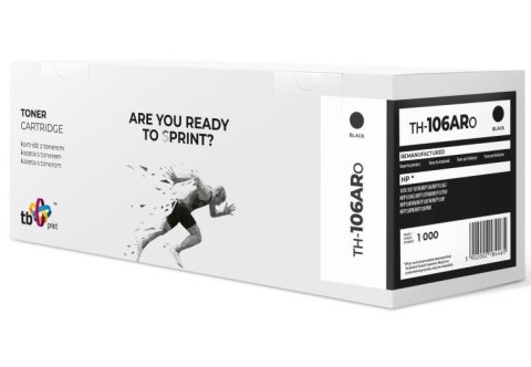 Toner do HP 106A W1106A BK TH-106ARO refabrykowany Toner do HP 106A W1106A BK TH-106ARO refabrykowany